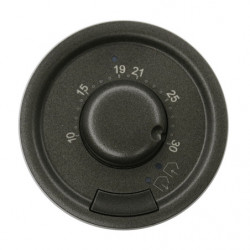 LEGRAND 067980 - Enjoliveur thermostat d'ambiance Graphite Céliane - FC