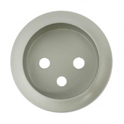 LEGRAND 068412 - Enjoliveur Prise 2P+T standard Titane Céliane