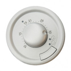 LEGRAND 068545 - Enjoliveur Thermostat fil pilote Cpl Titane Céliane - FC