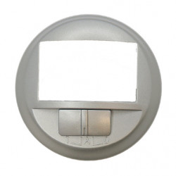 LEGRAND 068326 - Enjoliveur écodétecteur avec dérogation Titane Céliane - FC