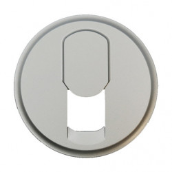 LEGRAND 068537 - Enjoliveur pour prise téléphone RJ Titane Céliane