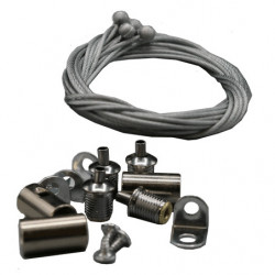 Kit de 4 suspension pour Dalle LED ACC035010-11