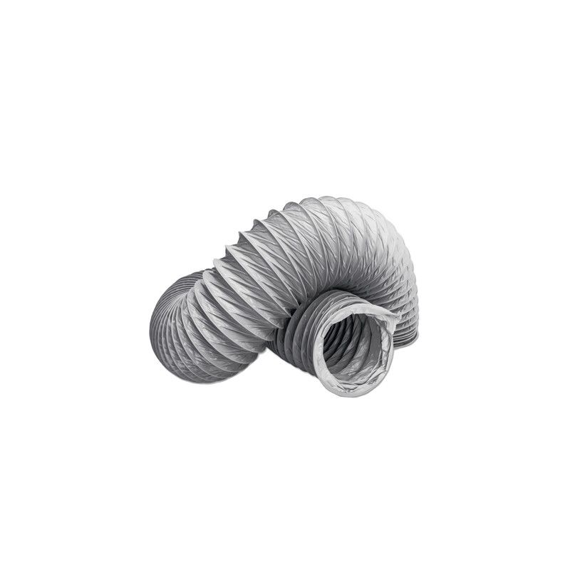 Gaine VMC souple en PVC Gris D80mm 6 mètres — free download
