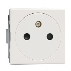 Legrand 077132 - Mosaic Prise 16A Antimicrobien Blanc