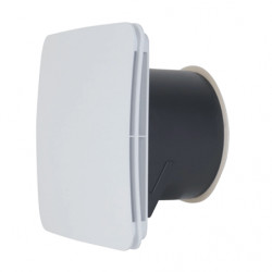 Bouche d'extraction d'air en PVC avec manchette placo 125mm à joint - EOLIANCE 911857