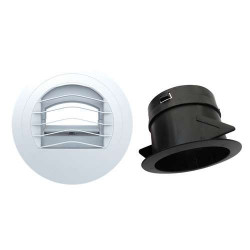 Kit bouche d'extraction d'air hygro pour SDB et WC 15-45m3/H - EOLIANCE 911861