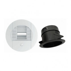 Kit bouche d'extraction d'air hygro pour WC 5-30m3/H avec détection - EOLIANCE 93196
