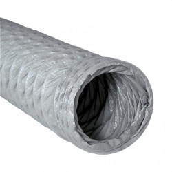 Gaine VMC renforce souples en PVC D125mm 6 mètres - EOLIANCE 63012506