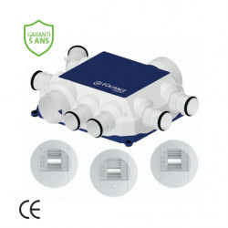 KIT VMC Simple Flux Hygroréglable Evolis TBC + 3 bouches - EOLIANCE 913081