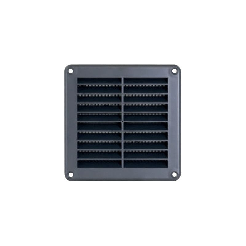 Grille d'aération 125X125mm anthracite EOLIANCE 913147