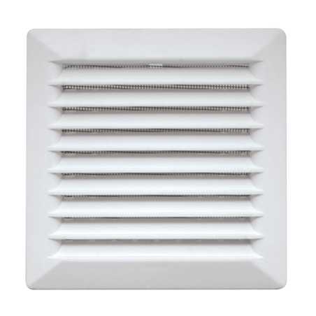 Grille d'aération à clipser 184X184mm blanc EOLIANCE 200964
