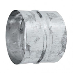 Manchon de raccordement 100mm en acier galvanisé - EOLIANCE 905212