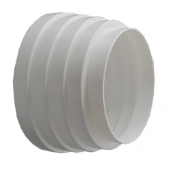 Réduction conique en PVC de 125mm à 100mm - EOLIANCE 908401