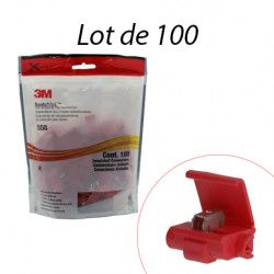 3M 80229N - Connecteur 3M autodénudant 558A Scotchlok Sachet 100pcs