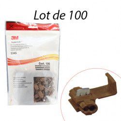 3M 80227N - Connecteur 3M autodénudant 534S Scotchlok Sachet 100pcs