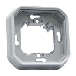 LEGRAND 069681L - Support 1 poste Plexo Gris encastré étanche à composer