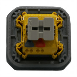 LEGRAND 069801L - Va-et-vient ou interrupteur étanche composable Plexo Anthracite