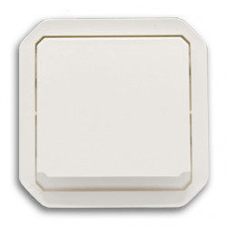 LEGRAND 069612L - Va-et-vient ou interrupteur témoin étanche composable Plexo Blanc