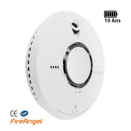 Détecteur de fumées Thermoptek 10 Ans autonomie