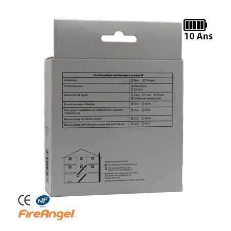 Détecteur de fumées FireAngel ST-622-FRT