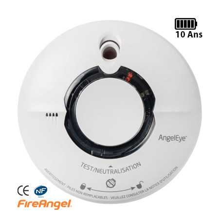 Détecteur de fumées 10 Ans autonomie