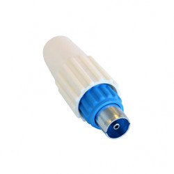 Fiche TV 9,52mm mâle pour câble coaxiale - AXITRONIC FME1