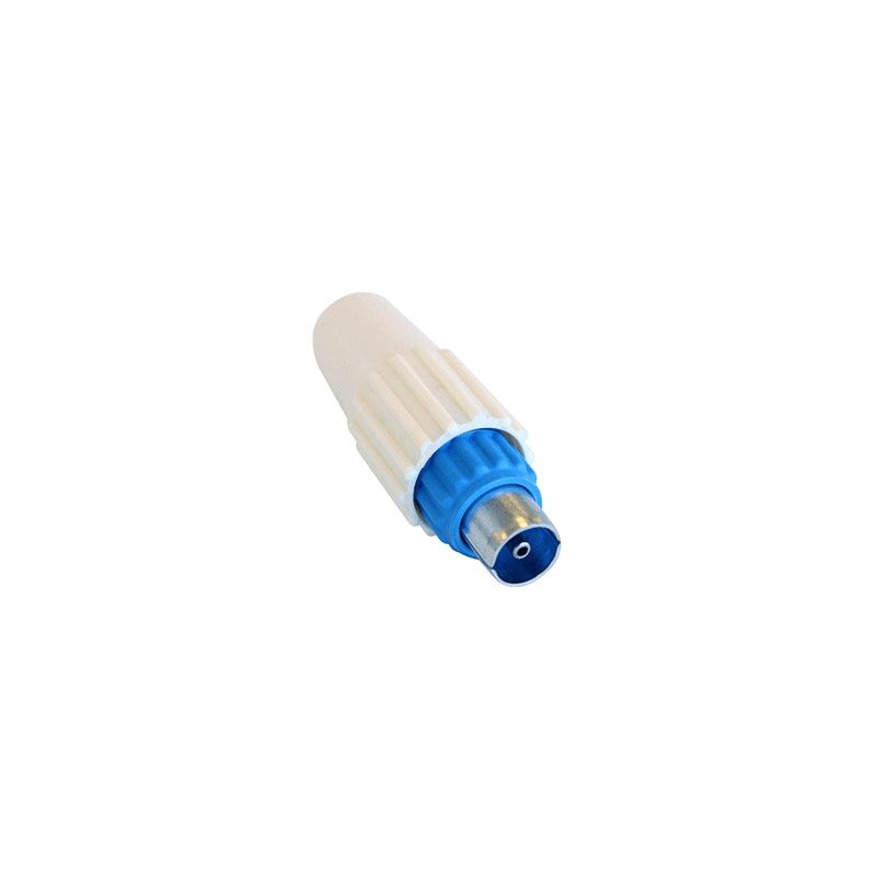 Lineaire TVRJUD Câble Antenne RJ45 Mâle/fiche 9,52mm Mâle Pour Réseaux VDI/VDV Grade 3 TV 2m Blanc