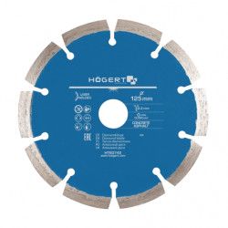 Disque diamant pour béton armé 125mm HOGERT HT6D742
