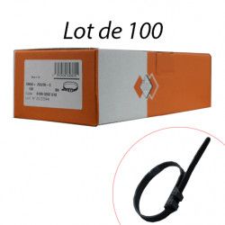 Colliers d'installation noir 9x265mm Boite de 100 - STERLING 01890202