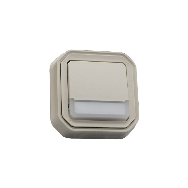 Bouton Poussoir Lumineux Legrand Plexo 55 - Neuf, Référence 91614, Pour Porte-étiquette