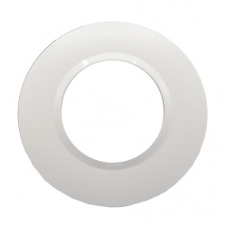 Plaque Dooxie ronde Blanc 1 poste - LEGRAND 600980