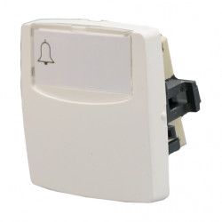 LEGRAND 086109 - Poussoir 6A porte-étiquette otéo saillie composable blanc - FC
