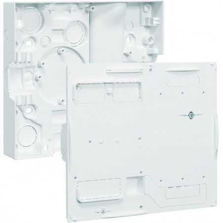 Platine pour disjoncteur seul Hager profondeur 45mm