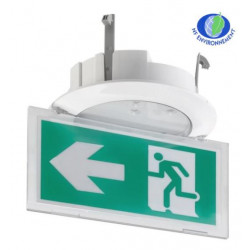 Bloc BAES encastrée Practice SATI 45lm 1h - URA 119118