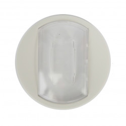 LEGRAND 068014 - Enjoliveur va-et-vient Poussoir avec étiquette Blanc Céliane