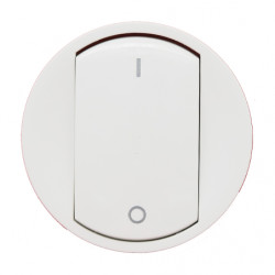 LEGRAND 068021 - Enjoliveur interrupteur bipolaire Céliane Blanc