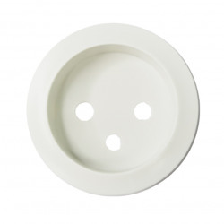 LEGRAND 068112 - Enjoliveur Prise 2P+T standard Blanc Céliane