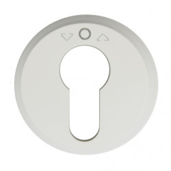 LEGRAND 068157 - Enjoliveur Pour poussoir à clé 3 positions Céliane Blanc
