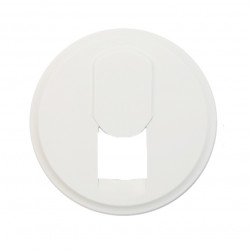 LEGRAND 068237 - Enjoliveur Prise téléphone pour réseau Blanc Céliane