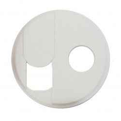 LEGRAND 068239 - Enjoliveur Prise téléphone RJ45 + TV Blanc Céliane