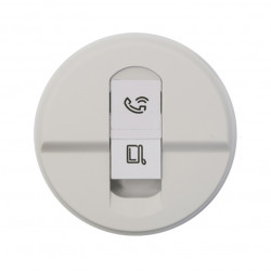 LEGRAND 068251 - Enjoliveur Prise RJ45 Blanc Céliane