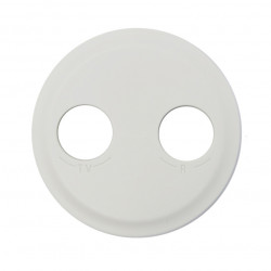 LEGRAND 068283 - Enjoliveur PRISE TV RD Céliane Blanc - FC