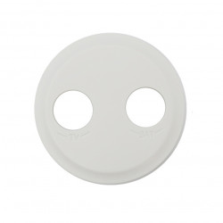 LEGRAND 068297 - Enjoliveur pour prise TV-SAT Blanc Céliane