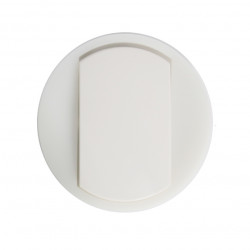 LEGRAND 068001 - Enjoliveur V&V Poussoir doigt large Blanc Céliane