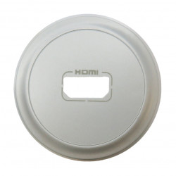 LEGRAND 068516 - Enjoliveur pour prise video HDMI Titane Céliane