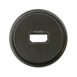 LEGRAND 067816 - Enjoliveur audio vidéo HDMI Graphite Céliane