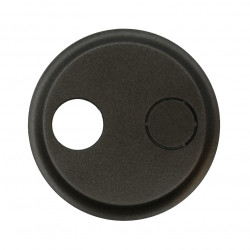 LEGRAND 067887 - Enjoliveur pour prise pour réseaux Céliane Graphite - FC