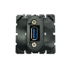 LEGRAND 067372 - Prise USB Type A pré-connectorisée Céliane - FC