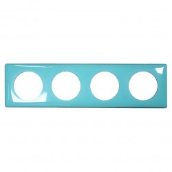 LEGRAND 066644 - Plaque Turquoise 4 postes Céliane - FC