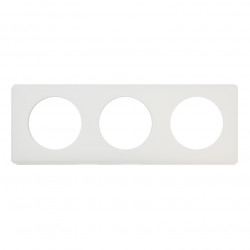 LEGRAND 066703 - Plaque Céliane Poudré Craie 3 postes
